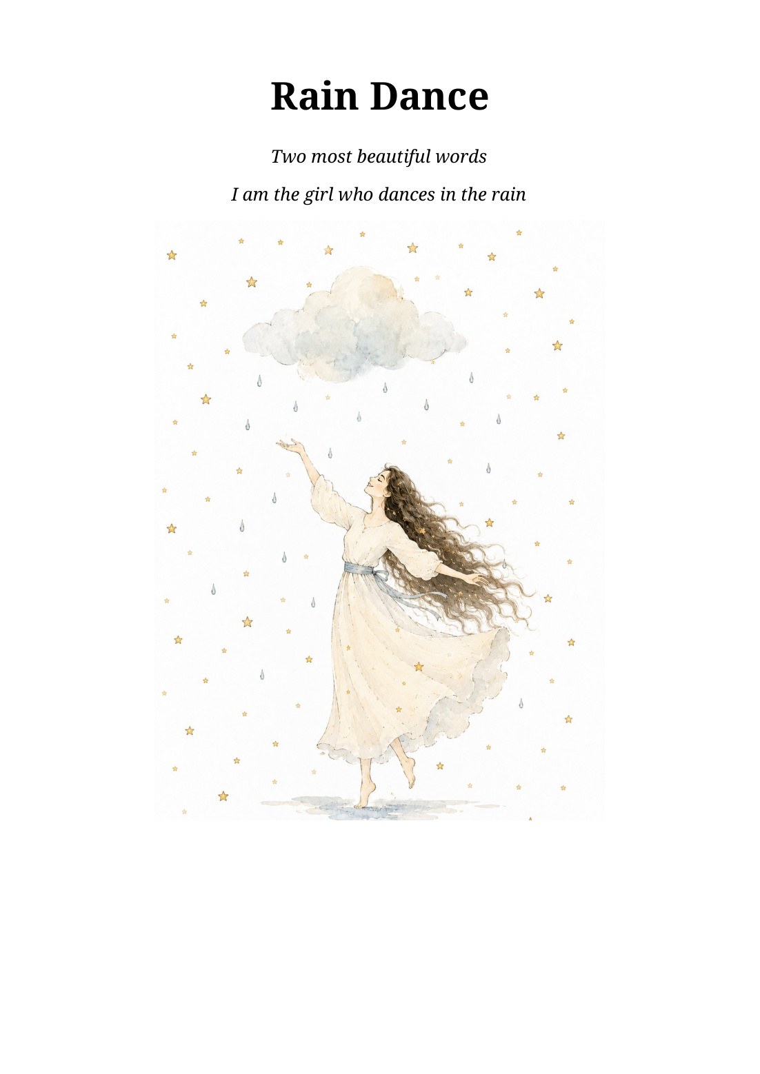 Rain Dance page 1