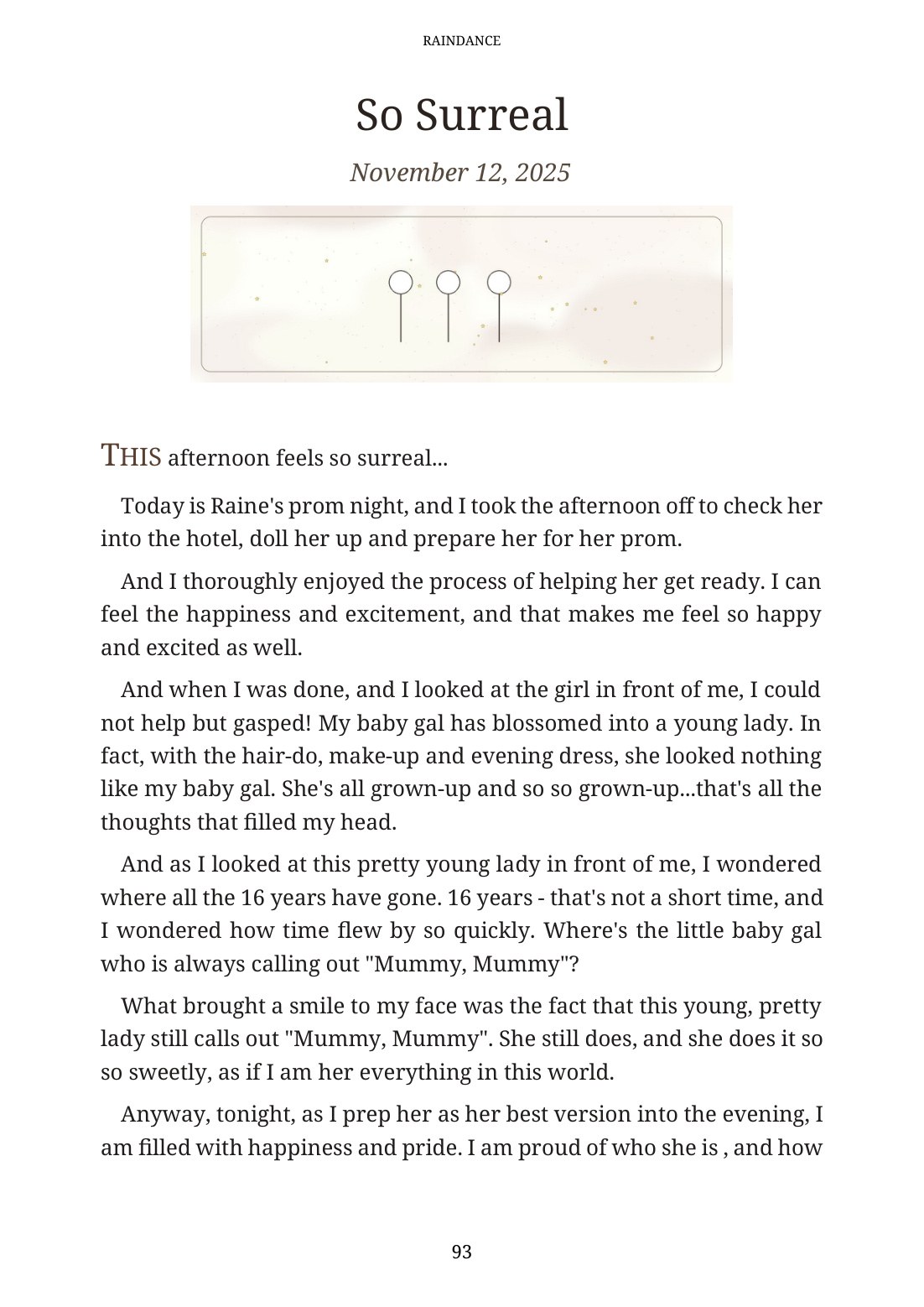 Rain Dance page 96
